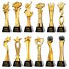 Troféu de Cristal em Resina Feito Sob Medida para Competições de Dança, Prêmios Infantis, Funcionários Destaques, Equipes de Empresa, Competições de Canto e Dança