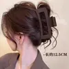 Presilha de Garra Grande com Pérola, Grampo de Tubarão para Cabelo para Mulheres, Presilha Simples para Coque na Parte de Trás da Cabeça, Acessório de Cabelo Versátil