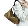 2024 Nova Bolsa de Ombro e Bolsa de Braço Transfronteiriça Outono e Inverno Couro Genuíno de Alta Qualidade Versátil Simples Moda Bolsa Transversal Grande Capacidade