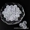 Cuentas Sueltas de Vidrio Imitación Cristal 6-14 mm Amatista Rosa Redondas Material para Pulsera DIY Hecha a Mano Cadena de Teléfono Móvil Collar