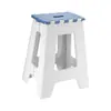 Taburete Plegable para Comedor en Casa, Taburete Alto Portátil para Exteriores para Adultos, Silla de Plástico, Taburete Plegable Engrosado, Taburete Pequeño para Baño