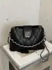 Bolso de Cadena de Rejilla de Diamantes de Gama Alta para Mujer 2026 Nuevo Bolso Cubo de Moda Diseño Elegante de Nicho Bolso de Hombro Único Cruzado