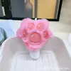 Novo Pingente Chaveiro de Pelúcia Patinha de Gato Desenho Animado para Bolsas de Meninas, Acessórios e Materiais DIY Feitos à Mão para Roupas, Sapatos, Chapéus, Meias