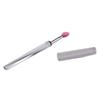 Pincel labial de silicone portátil à prova de poeira para pintura, pincel para olhos para linha, pincel para batom, pincel para batom, pincel de maquiagem para viagem