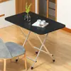 Mesa Plegable Mesa para Comer Simple Dormitorio Hogar Plegable Casa de Alquiler Mesa Pequeña Mesa Redonda Plegable Mesa de Comedor