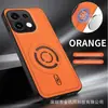 Adequado para OPPO Reno16PRO 16F 15F 14F capa de celular magnética A6C A5X capa de tecido tecnológico com textura de couro