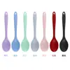 Colher de Silicone Vazamento Mais Tamanho da Colher Mistura Tempero Salada Mais Tudo-em-Um Utensílios de Cozinha Tudo Incluído Cor Escandinava