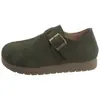 Zapatos Birkenstock retro todo incluido para mujer, nueva colección otoño 2026, mocasines casuales sin cordones, estilo popular