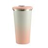 Vaso de Paja Nuevo al Por Mayor de Acero Inoxidable Vaso de Café de Vacío de Doble Capa Vaso Termo 304 Vaso para Hielo Vaso Creativo para Coche