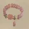 Pulsera de Perlas 2025 para Mujer, Versátil y de Gama Alta Estilo Vintage, Elegante Joyería de Mariposa, Al Por Mayor, Personalizable con Signos del Zodiaco