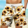 Pantalones Cortos Rectos Simples para Hombre Pantalones Cortos de Playa Casuales Pantalones Cortos Camuflaje Sueltos Bloques de Color Pantalones Cortos de Baloncesto