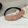 Artefacto para la Cabeza Marubeni para Mujeres Esponjoso Simple Combinable para Personas Perezosas Sujeción para el Cabello Flor Bract Cristal Trenza de Cabello Pasador Coreano Adorno para la Cabeza