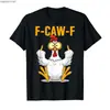 Algodón Transfronterizo Tf-Caw-F Pollo Divertido Humor para Adultos Gallo Paquete de Expresiones Camiseta para Hombre Mujer 100 Piezas Camiseta Corta