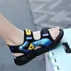 Sandalias para Niños 2026 Verano Nuevo Estilo Coreano de Moda Suela Suave Antideslizantes Zapatos Infantiles Estilo de Niño Wu Liu Qi 10 Años