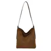 Bolsa de Ombro Grande Capacidade Bolsa Transversal Estampa de Leopardo Outono 2026 Nicho Feminina Única Versátil Nova Outono Retrô Bolsa de Ombro Único Tipo Saco