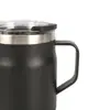 Taza térmica simple de acero inoxidable alto valor de color para niñas con pajita y asa taza de café para oficina taza de vacío venta al por mayor