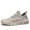Zapatos para Hombre, Zapatos de Correr Tejido Fly, Nuevo Estilo Primavera y Verano para Hombre, Transpirables de Malla, Suela Gruesa, con Cordones, Zapatos Deportivos Casuales para Hombre, Zapatos de Moda
