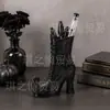 Enfeites de botas de bruxa impressos em 3D transfronteiriços, artesanatos, decorações de mesa para casa e escritório, atacado de fábrica
