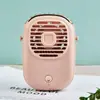 Secador de Pelo para Pestañas Postizas Mini Ventilador Colgante para Cuello Ventilador Pequeño Ultra Silencioso Carga USB Ventilador Pequeño para Trasplante de Pestañas
