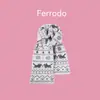 Bufanda de Punto de Doble Cara Estilo Fair Isle con Gato Lindo para Mujer en Otoño e Invierno, Bufanda Cálida y Versátil, Cortavientos y Antifrío