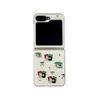 Suéter Creativo con Bolsa Gatito Adecuado para Funda de Teléfono Móvil Huawei Pocket2 Purax Samsung Zflip7/6/4/5/3