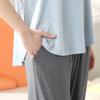 Pantalones de pijama de algodón modal para verano para mujer Pantalones de casa finos se pueden usar afuera Pantalones tipo bloomers Pantalones para caminar Pantalones para aire acondicionado Pantalones a prueba de mosquitos