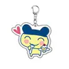 Colgante de llavero acrílico de Tamagotchi en capas, decoración de mercancía de anime, colgante de estrella de anime, Impresión Qianfeng