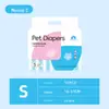Fraldas Personalizadas para Cães, Fraldas Espessas para Cães Machos, Absorventes Sanitários Especiais para Cadelas, Calças Menstruais para Coelhos