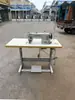 Máquina de Costura Usada para Atacado, Material Médio-Espesso, com Cortador Automático, Alimentador por Agulha, Alimentador Duplo (Superior e Inferior), Máquina de Costura Reta para Solados Grandes