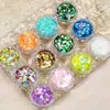 Pó de Glitter Popular para Nail Art da Amazon Maquiagem de Palco Flash Iluminador Corporal Joias para Unhas Atacado Alto Brilho