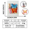 Mil Vitórias Novo Tecido Colorido com Bordado de Borboleta Patch Decoração de Borboleta Desenho Animado Patch para Roupa Jaqueta Puffer Termocolante Em Estoque