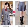 Traje profesional de primavera y otoño para hombre y mujer, estilo universitario, traje JK de tres piezas, temperamento, uniforme de estudiante, ropa de trabajo, escuela secundaria
