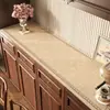 Alfombrilla Retro Estilo Americano para Aparador, Alfombrilla de Mesa de Lujo Ligero y de Gama Alta, Alfombrilla Resistente al Calor, Alfombrilla de Protección de Mesa Resistente a Altas Temperaturas, Mantel Anti-Suciedad