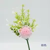Flores Artificiais para Decoração de Casa, Flores Frescas de Cordyceps Amarradas à Mão, Ímãs de Geladeira para Restaurante, Arranjos de Flores, Decoração de Cena para Salão de Casamento