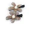 Elegante horquilla con forma de pico de pato, ligera, de lujo, con diamantes, para el flequillo, con destellos laterales, de diamantes, estilo pequeño y fragante, para el cabello roto.