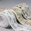 Multicolor Étnico Bordado Encaje Accesorios Ropa Vestido Cinturón de Organza Decoración Dobladillo de Lentejuelas Código de Barras Mayoreo