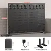 Estante de Almacenamiento de Escritorio Tablero de Clavijas Organizador Vertical Soporte para Auriculares Esenciales para Sala de Juegos Modificación de Escritorio de Computadora Artículos Pequeños