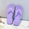 Al por mayor En stock Chanclas de Verano para Hombre Estilo Nuevo con Suelas Suaves, Antideslizantes, Color Sólido, Sandalias de Playa para Parejas, Versátiles