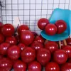 Balões de casamento balões de látex vermelho rubi balões para arranjo de casamento balões de decoração de casamento espessados de camada dupla quarto de casamento