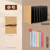 Álbum Comemorativo Dobrável DIY em Branco A4 Papel Kraft Retrô A6 para Desenho, Escrevível a 50% de Desconto Página Álbum Livro Sanfonado