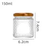 En Stock Frasco de Cristal con Rayas Verticales para Pájaros, Frasco Sellado de Buche de Pescado Estofado Fresco, Resistente a Altas Temperaturas, Apto para Cocinar al Vapor, Frasco Dosificador de Grado Alimenticio, Venta al por Mayor