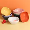 Cuenco casero de paja de trigo para salsas, cuenco y brocheta para restaurante de hot pot, condimento para pollo, cuenco pequeño cuadrado de plástico, al por mayor
