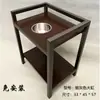 Mesa de Café Mahjong, Mesa de Mahjong Espessa de Camada Dupla, Mesa de Canto para Casa de Chá, Mesa de Café para Sala de Jogos, Suporte para Chá, Não Requer Instalação