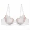 Lingerie sexy transfronteiriça europeia e americana, estilo fino com renda bordada em cores contrastantes, conjunto de sutiã feminino para bustos grandes para parecerem menores e prevenir a flacidez