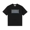 260g Transfronterizo Mm6 Margiela Clásico Estampado de Letras y Números Moda Casual Camiseta Personalizada de Manga Corta para Hombres y Mujeres