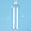 En stock botellas de plástico PET transparente de 30ml 50ml 100ml, botellas altas esbeltas, botellas dispensadoras de líquidos, botellas selladas de boca pequeña
