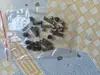 Acessórios para contêineres de semirreboque: cabeça de trava de mesa giratória sem folga, cilindro de trava, trava giratória, cabeça de trava giratória de piso soldado, alça, novo produto