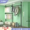 Perchero de pie para ropa perchero de suelo para dormitorio perchero de suelo retráctil perchero simple para armario 38 de diámetro