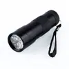 Lámpara de uñas, linterna morada, 12 lámparas, linterna UV ultravioleta, detector de dinero, lámpara de detección de agente fluorescente, banda 395