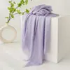 Bufanda para viaje de verano con protección solar, imitación de algodón y lino, chal para mujer, sentido de alta gama, playa, desierto, bufanda de seda, bufanda, bufanda, bufanda, venta al por mayor